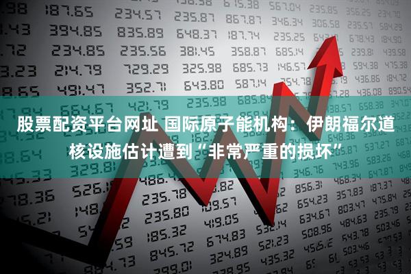股票配资平台网址 国际原子能机构：伊朗福尔道核设施估计遭到“非常严重的损坏”