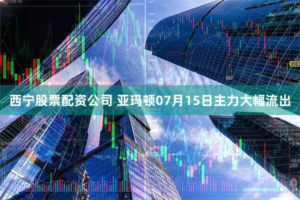 西宁股票配资公司 亚玛顿07月15日主力大幅流出